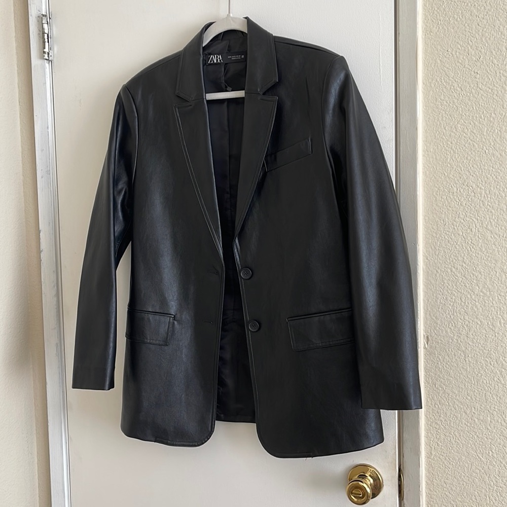 Leather jacket